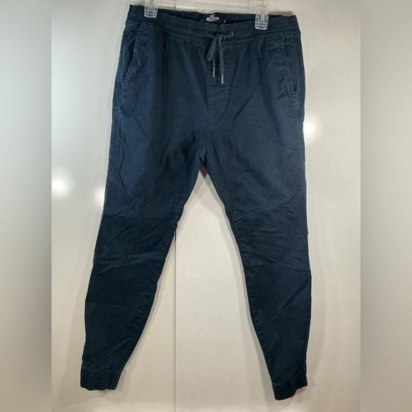 Hollister Dark Blue Cargo Pants for Men A0381 - Picture 2 of 5